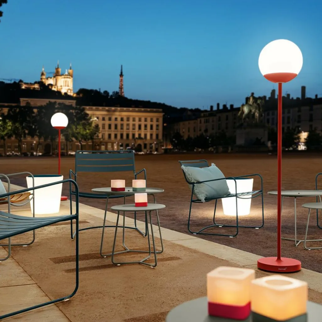 Bodenleuchten^Fermob Inouï LED Leuchthocker mit Akku