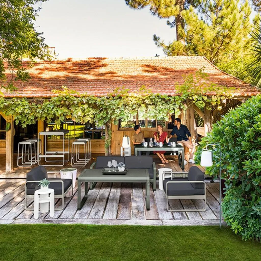 Bodenleuchten^Fermob Inouï LED Leuchthocker mit Akku