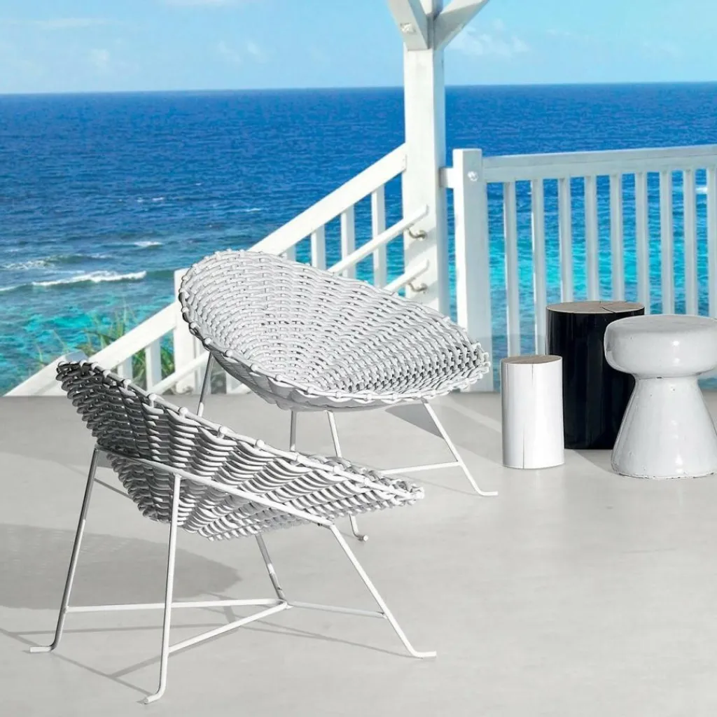 Gervasoni InOut 44 Beistelltisch / Hocker| Garten-Beistelltische