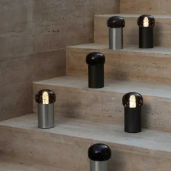 Outdoor-Akkuleuchten|Outdoor-Akkuleuchten^Blomus Iris LED Tischleuchte mit Akku