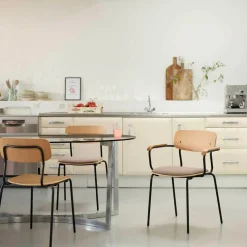 FDB Møbler J182 Holmen Stuhl stapelbar 4er Set| Stühle