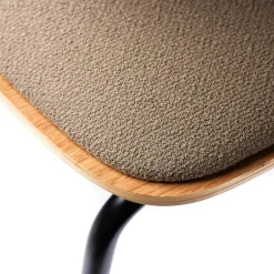 FDB Møbler J182 Holmen Stuhl stapelbar gepolstert| Stühle