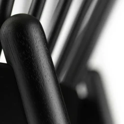 FDB Møbler J166 Jørna Sessel Stoff Gestell schwarz| Sessel