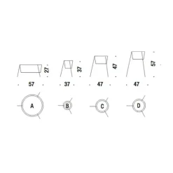 Moroso Jardin Suspendu Pflanzenkorb 4er Set| Blumenkästen