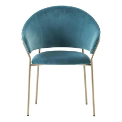 Pedrali Jazz 3716 Armlehnstuhl gepolstert Gestell Messing antik| Stühle