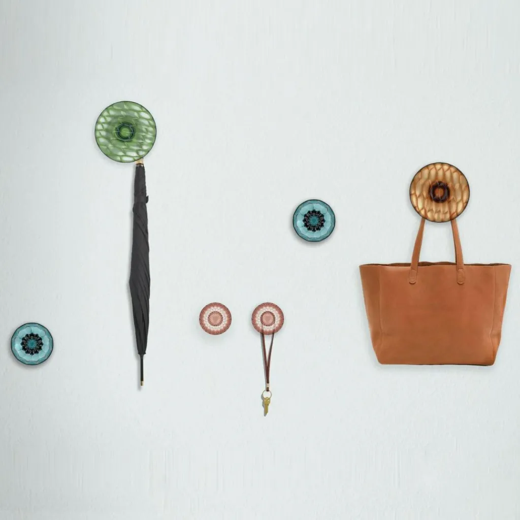 Haken & Bügel|Haken^Kartell Jellies Kleiderhaken-Set 4tlg. Ø9.5cm