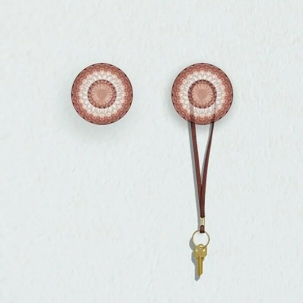 Haken & Bügel|Haken^Kartell Jellies Kleiderhaken-Set 4tlg. Ø9.5cm