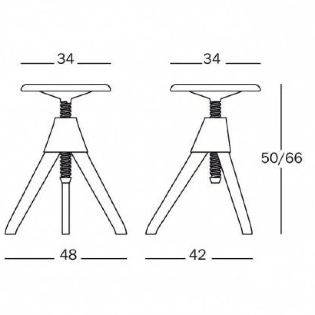 Hocker^Magis Jerry Hocker 50-66cm