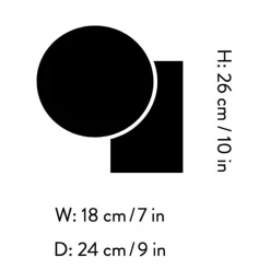 Wandleuchten^&Tradition Journey SHY2 Wandleuchte