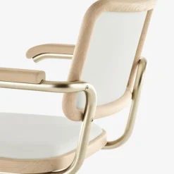 Thonet JS. a personal Interpretation by Jil Sander S 64 P Nordic Freischwinger Armlehnstuhl| Stühle
