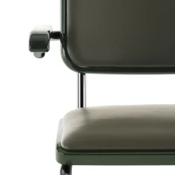 Stühle^Thonet JS. a personal Interpretation by Jil Sander S 64 P Serious Freischwinger Armlehnstuhl