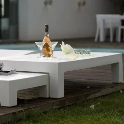 Vondom Jut Gartenbeistelltisch 80x120x30cm| Garten-Beistelltische
