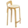 Artek K65 Barstuhl Gestell klar lackiert| Barhocker