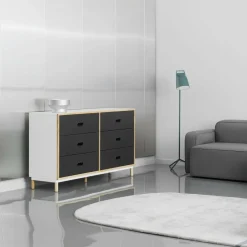 Schränke|Kommoden^Normann Copenhagen Kabino Kommode mit 6 Schubladen