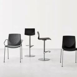 Lapalma Kai S39 Barhocker Sitzfläche Eiche 54-79cm| Barhocker