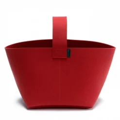 HEY-SIGN Kaminholzkorb aus Filz 36x36cm| Kaminzubehör