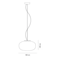 Pendelleuchten^New Works Karl-Johan LED Pendelleuchte Ø40cm