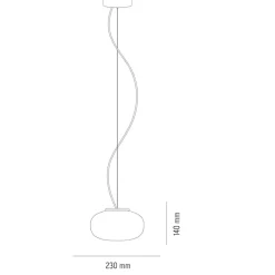 Pendelleuchten^New Works Karl-Johan LED Pendelleuchte Ø23cm