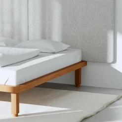 OUT Objekte unserer Tage Kaya XLarge Doppelbett 200x200cm ohne Kopfteil| Betten