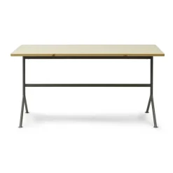 Tische^Normann Copenhagen Kip Schreibtisch Gestell grau