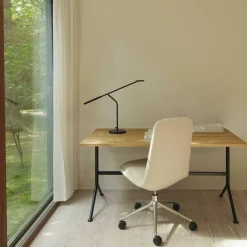 Tische^Normann Copenhagen Kip Schreibtisch Gestell grau