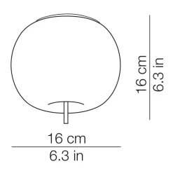 Deckenleuchten^Kdln Kushi 16 Wandleuchte/ Deckenleuchte