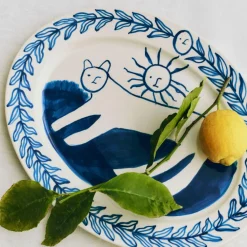 Geschirr^HAY La Pittura Servierplatte oval