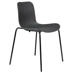 Stühle^NORR 11 Langue Stack Stuhl Gestell schwarz