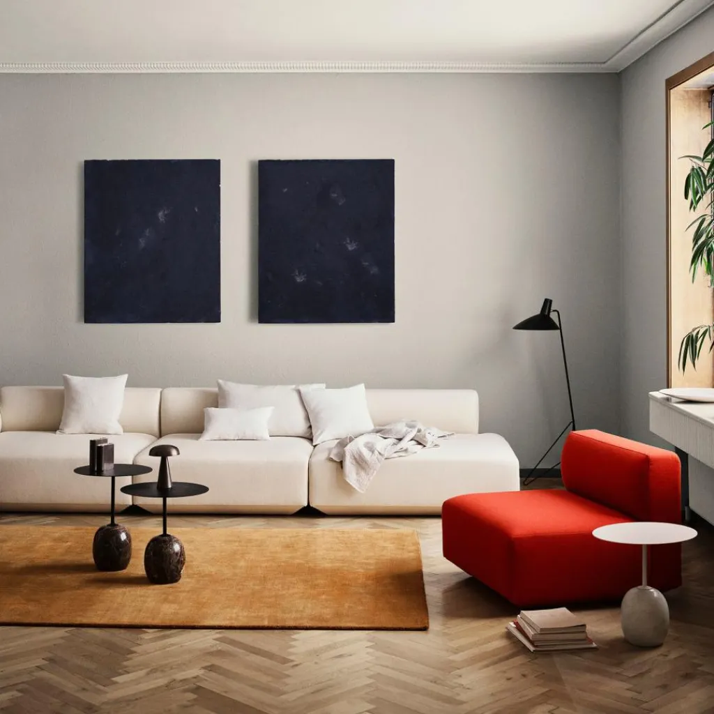 &Tradition Lato LN8 Beistelltisch Platte Stahl rund| Beistelltische