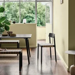 &Tradition Lato LN8 Beistelltisch Platte Stahl rund| Beistelltische