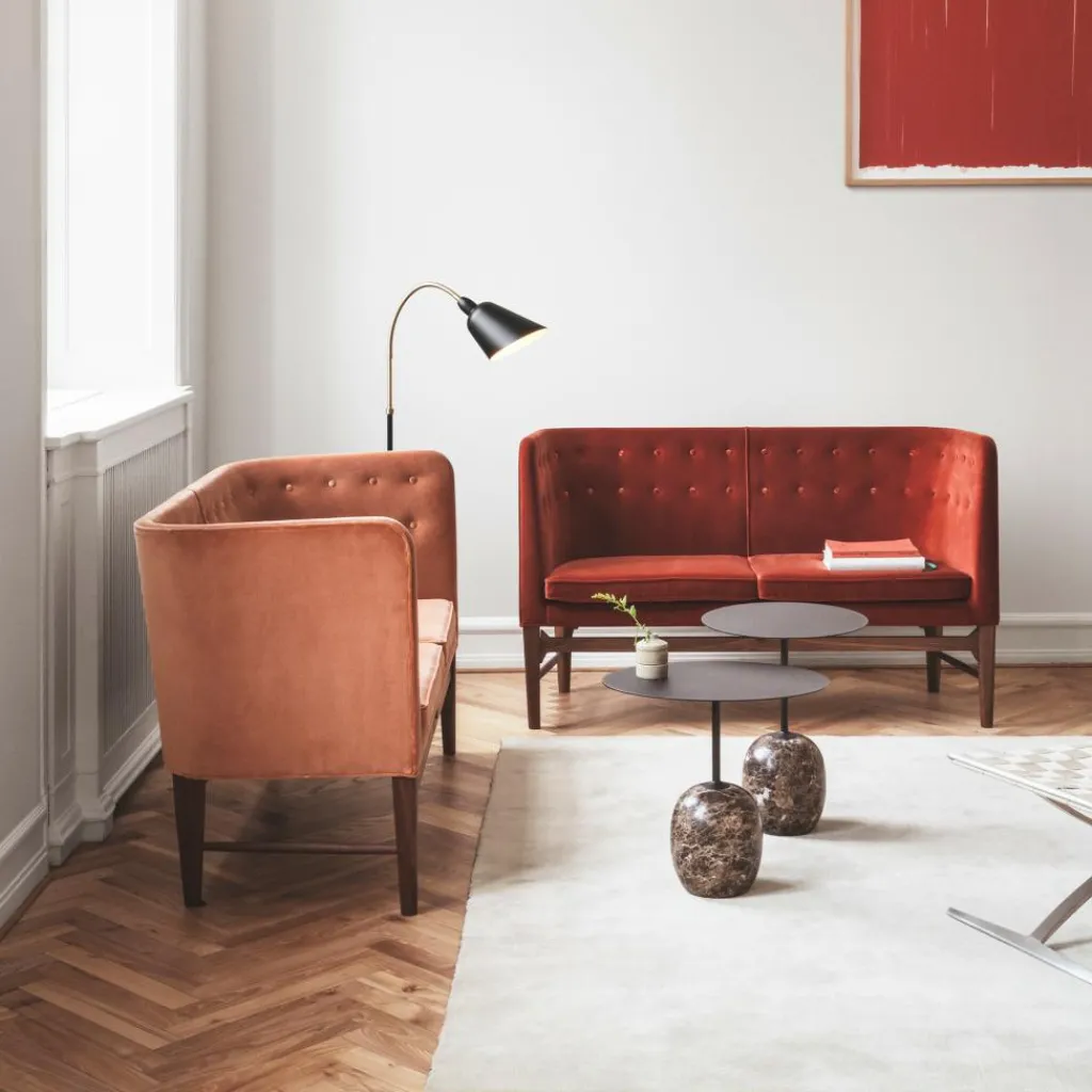 &Tradition Lato LN8 Beistelltisch Platte Stahl rund| Beistelltische