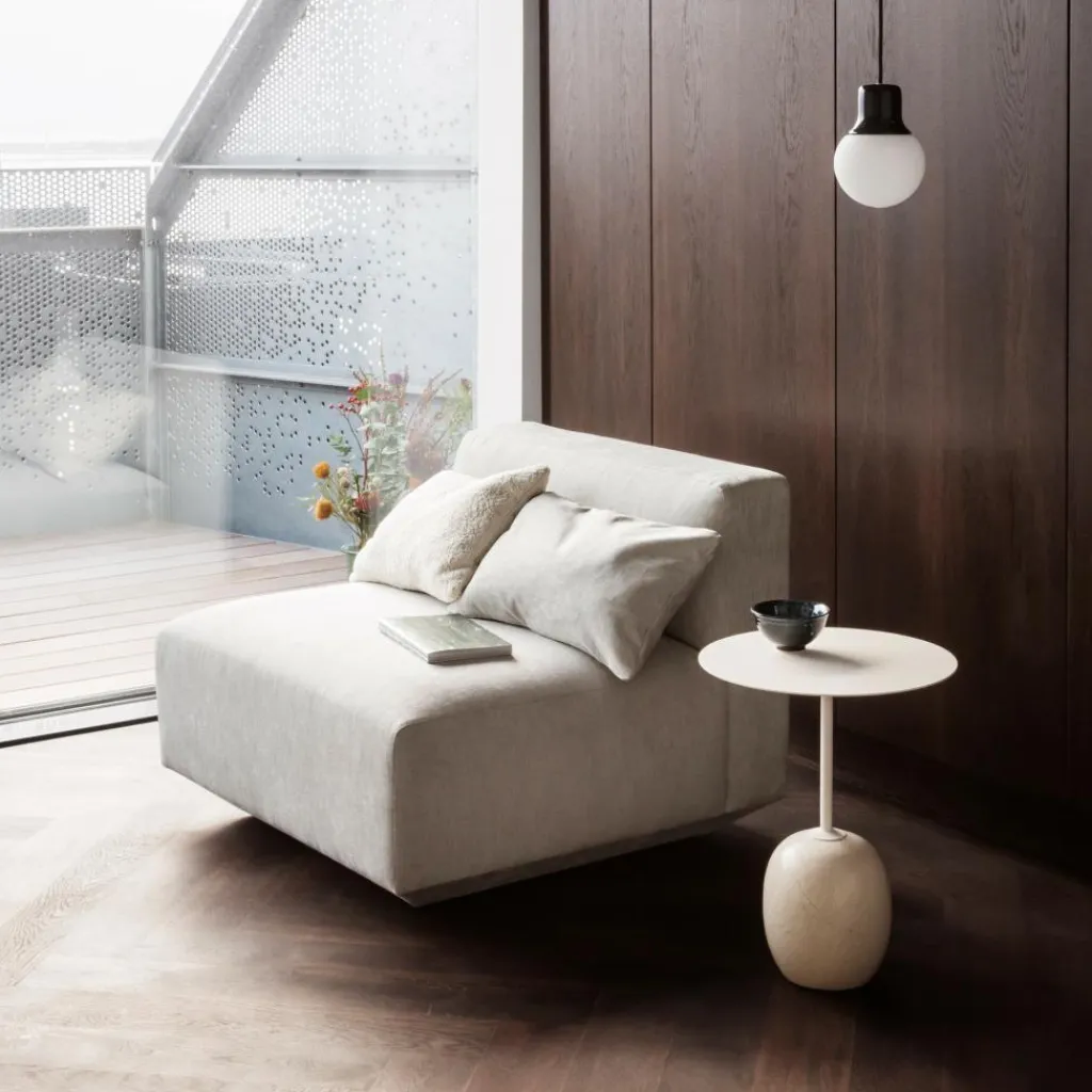 &Tradition Lato LN8 Beistelltisch Platte Stahl rund| Beistelltische