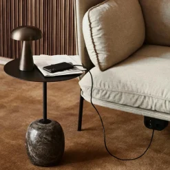 &Tradition Lato LN8 Beistelltisch Platte Stahl rund| Beistelltische