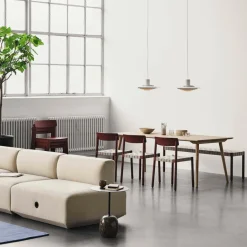 &Tradition Lato LN8 Beistelltisch Platte Stahl rund| Beistelltische