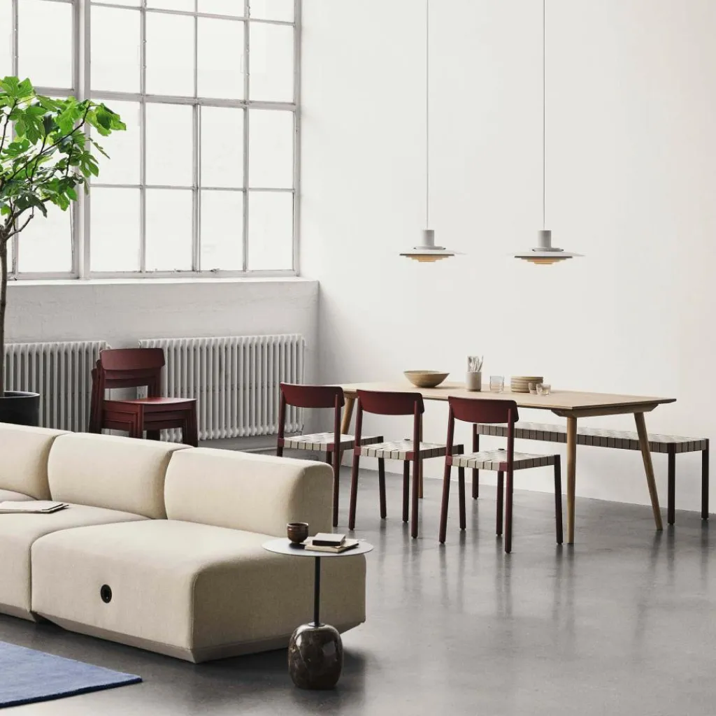 &Tradition Lato LN8 Beistelltisch Platte Stahl rund| Beistelltische