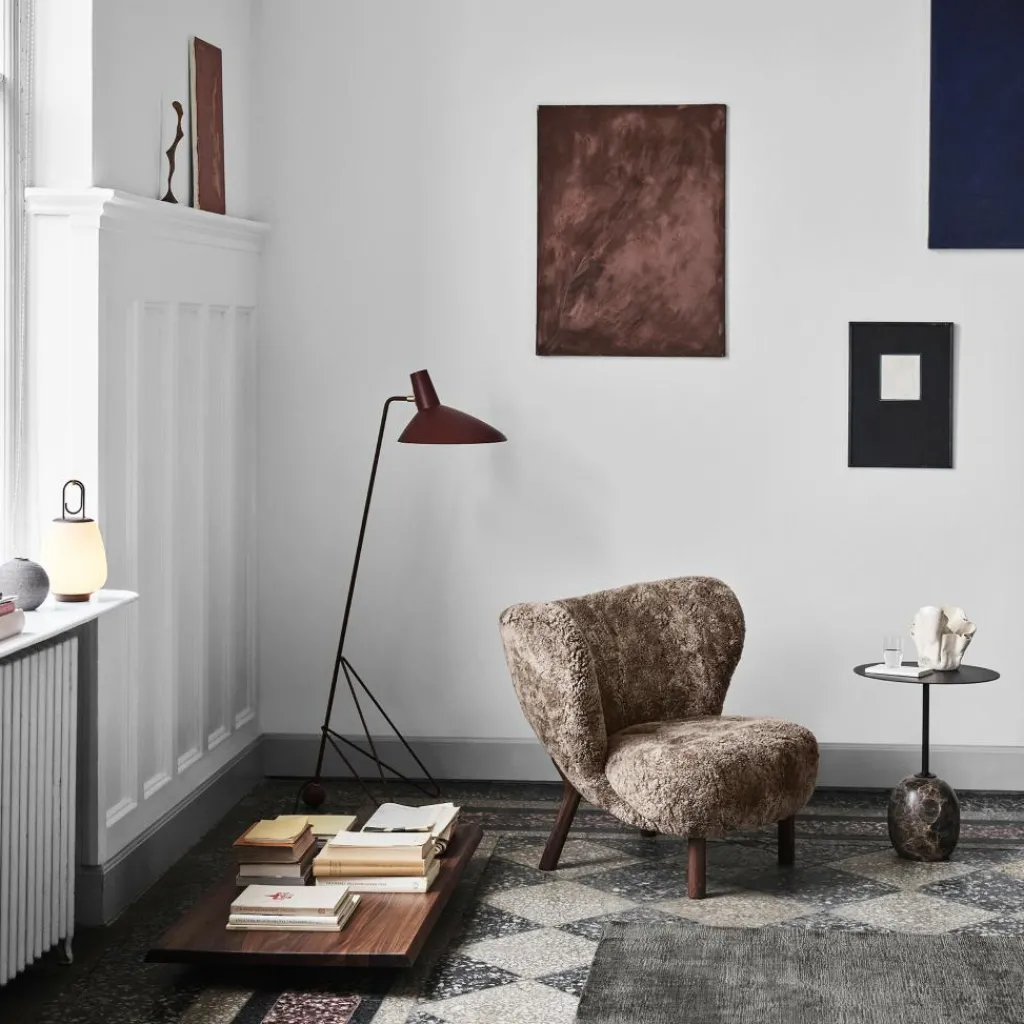 &Tradition Lato LN8 Beistelltisch Platte Stahl rund| Beistelltische