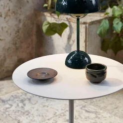 &Tradition Lato LN8 Beistelltisch Platte Stahl rund| Beistelltische