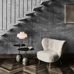 &Tradition Lato LN8 Beistelltisch Platte Stahl rund| Beistelltische