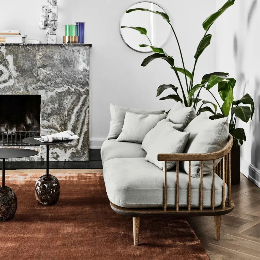 &Tradition Lato LN8 Beistelltisch Platte Stahl rund| Beistelltische