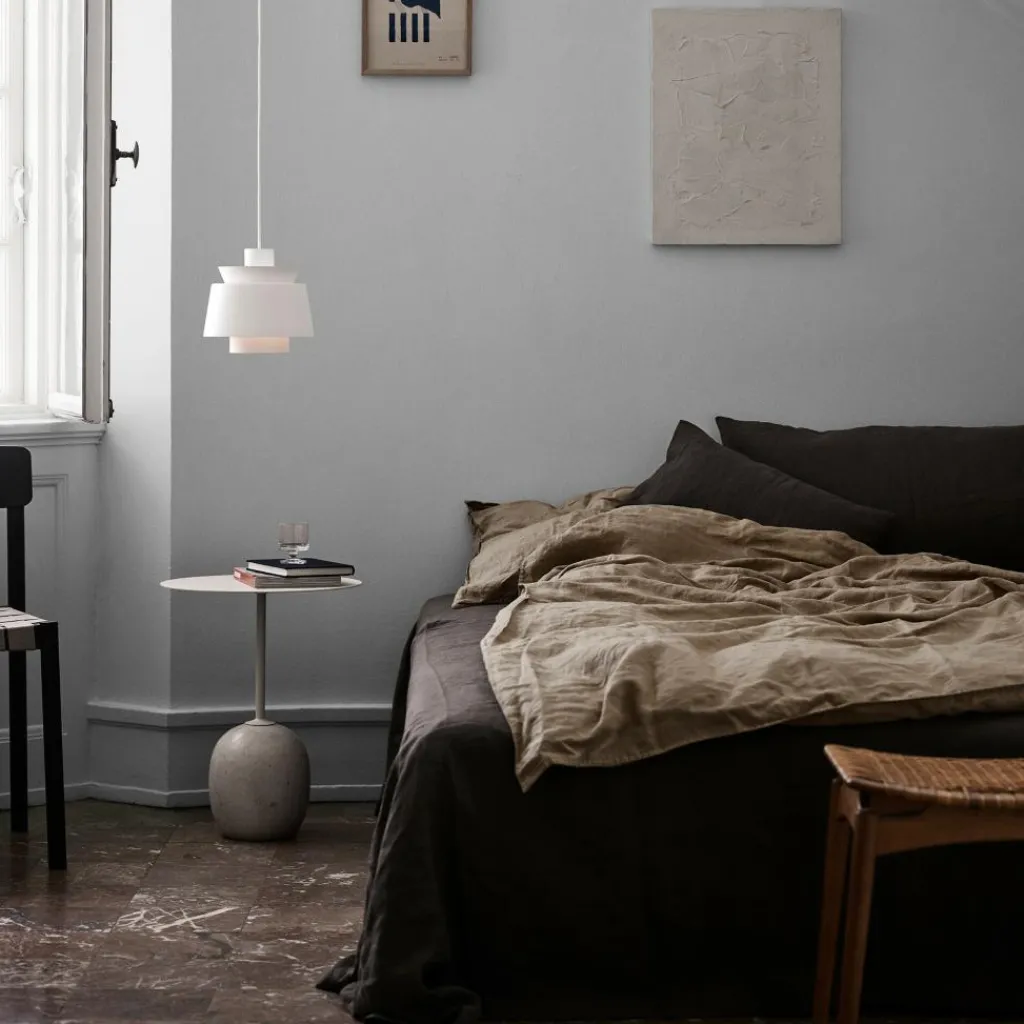 &Tradition Lato LN8 Beistelltisch Platte Stahl rund| Beistelltische