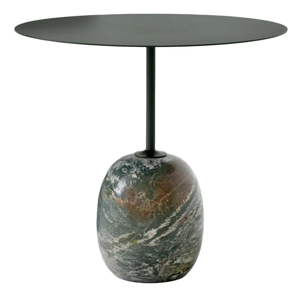 Beistelltische^&Tradition Lato LN9 Beistelltisch Platte Stahl Oval