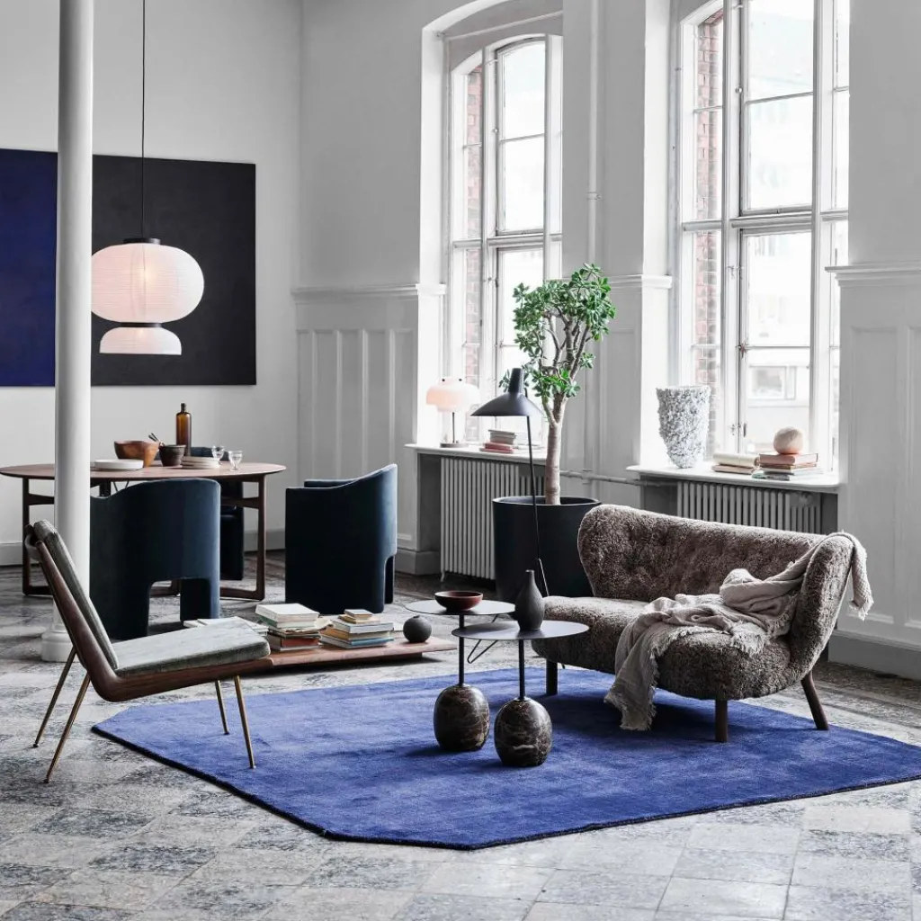 Beistelltische^&Tradition Lato LN9 Beistelltisch Platte Stahl Oval