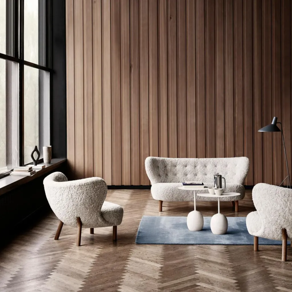 Beistelltische^&Tradition Lato LN9 Beistelltisch Platte Stahl Oval