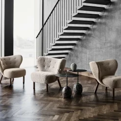 &Tradition Lato LN9 Beistelltisch Platte Stahl Oval| Tische