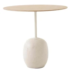 Beistelltische^&Tradition Lato LN9 Beistelltisch Platte Holz oval