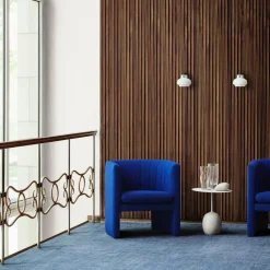 Beistelltische^&Tradition Lato LN9 Beistelltisch Platte Holz oval