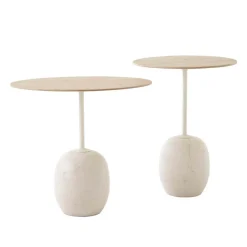 &Tradition Lato LN8 Beistelltisch Platte Holz rund| Beistelltische