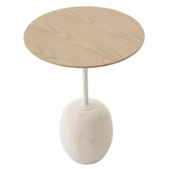 &Tradition Lato LN8 Beistelltisch Platte Holz rund| Beistelltische