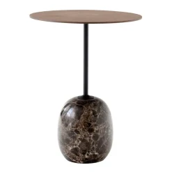 &Tradition Lato LN8 Beistelltisch Platte Holz rund| Beistelltische