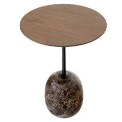 &Tradition Lato LN8 Beistelltisch Platte Holz rund| Beistelltische